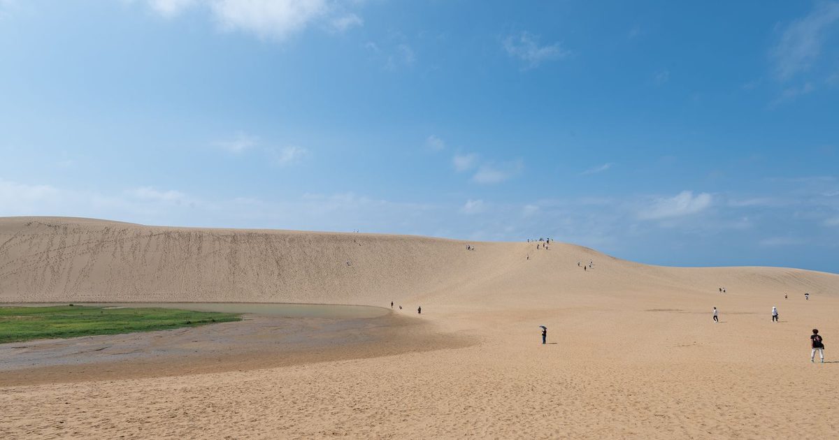 The Tottori Sand Dunes, Japan